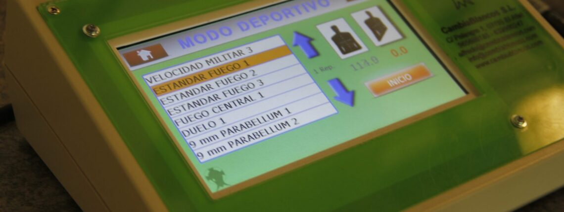 Marcador electrónico de tiradas deportivas